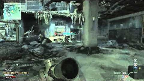 MSR 9 Kill Feed in Downturn MW3