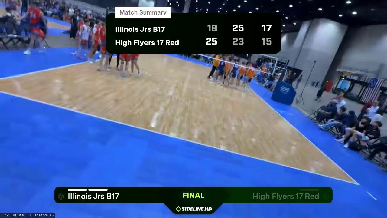 High Flyers 17 Red vs. Illinois Jrs B17 (2026.01.18)