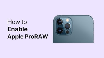 How to Enable Apple ProRAW on iPhone | Shoot Professional RAW Photos
