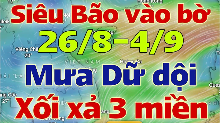 Dự báo thời tiết mới nhất ngày mai 26/8/2025 | dự báo bão mới nhất | thời tiết 3 ngày tới