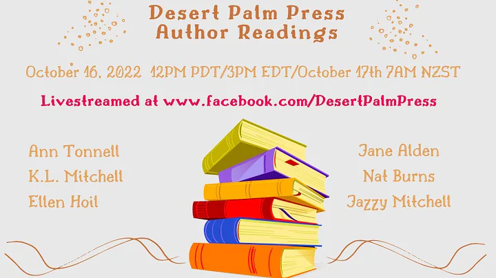 October 16, 2022 Desert Palm Press Author Readings