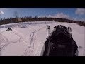 Polaris Pro Rmk 800 road jumps and Whellies.