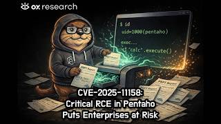 Cve-2025-11158 Critical Rce Found In Widely-Deployed Pentaho Platform Putting Enterprise Bi At Risk