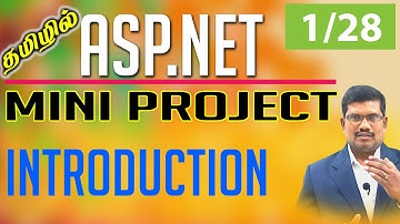 #1 Introduction || ASP.NET Mini Project In Tamil