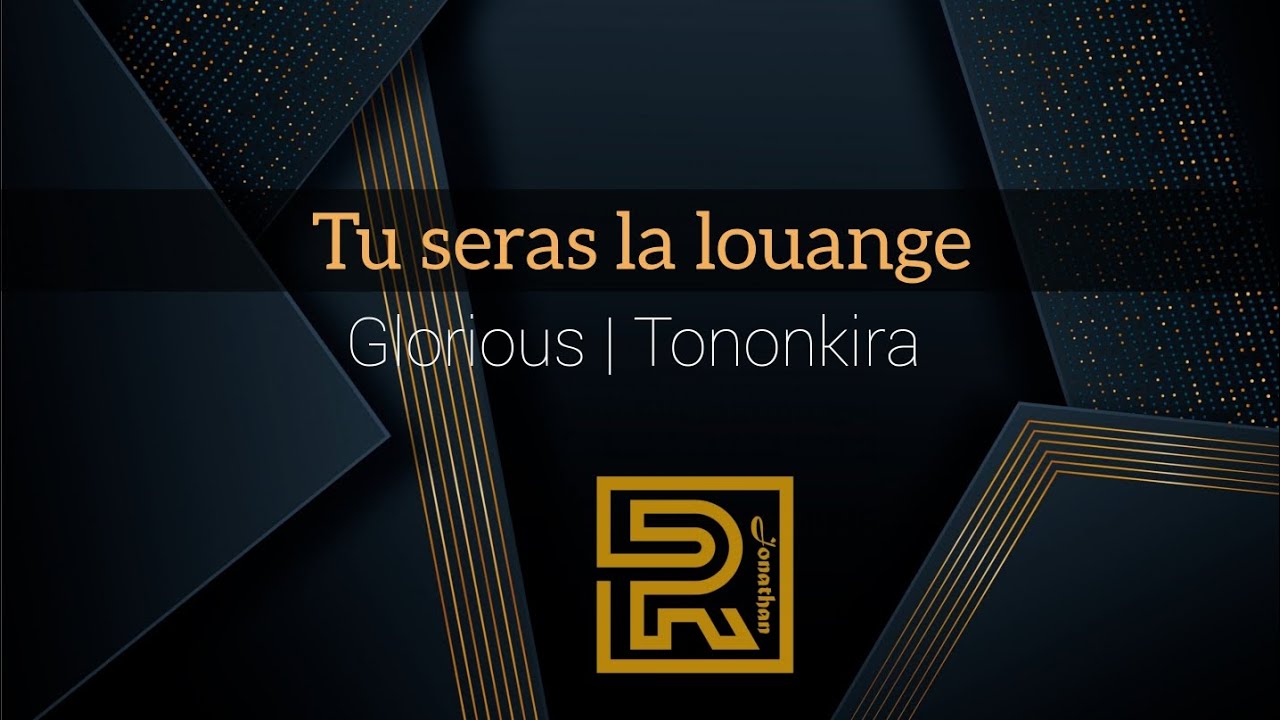 Tu seras la louange | Glorious • Benjamin Pouzin | Paroles - YouTube