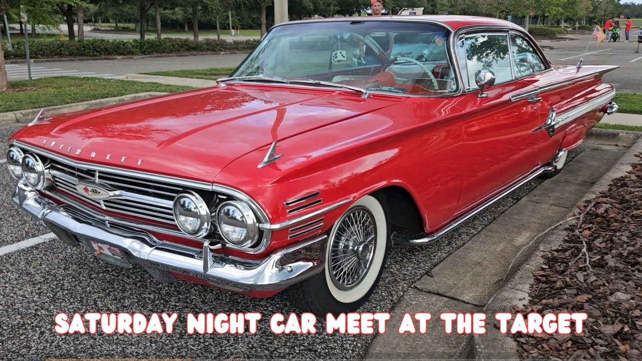 Saturday Night Car Meet at the Target 9 16 23 - YouTube