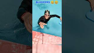 Bloopers, Swimming Pool Funny Moments #swimming #bloopers #funnyshorts #funny