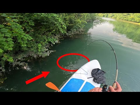 Si j'avais su, j'aurais utilisé ce leurre - Pêche à la cuillère en paddle