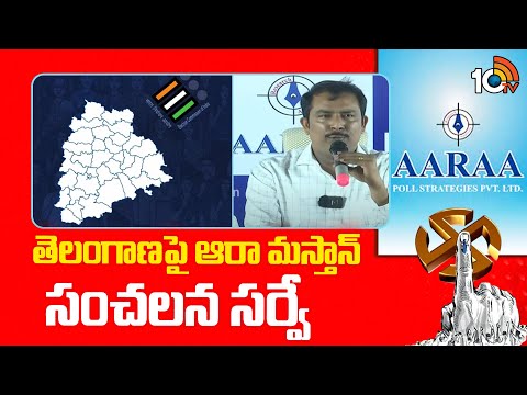 తెలంగాణ పై ఆరా మస్తాన్ సంచలన సర్వే | Ara Survey On Telangana Loksabha Elections | 10TV - 10TVNEWSTELUGU