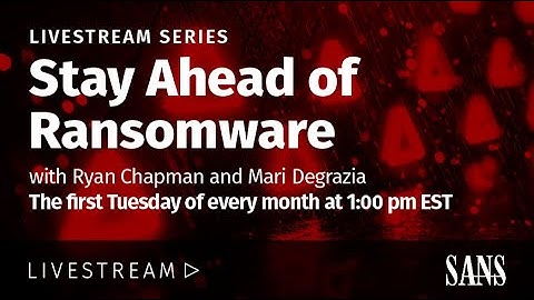 Stay Ahead of Ransomware - Ransomware and Cyber Extortion on the Rise in the Cloud