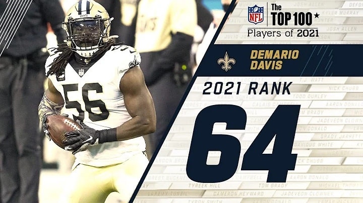 #64 Demario Davis  (LB, Saints) | Top 100 Players of 2021