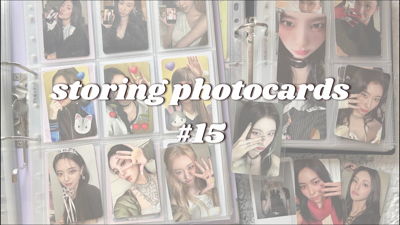 storing photocards #15~ITZY, ive, twice☆ 90% ITZY
