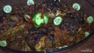يخنة السمك او طاجن السمك فالفرن بالبصلfish tajeen with onion in the oven