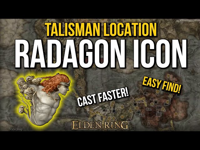 Radagon Icon Talisman Location in Elden Ring Shortens Spell Casting Time :  u/GamingwithAbyss