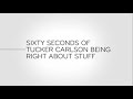 Last Week Tonight - And Now This: Sixty Seconds of Tucker Carlson Being Right About Stuff