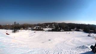 Brutal Ski Stunt Crash