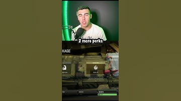 MW2 changed the way Perks work