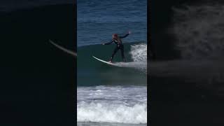 Molly Tuschen Surfing In La Jolla