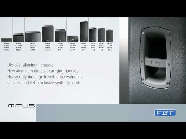 Пассивная акустическая система FBT MITUS 114
