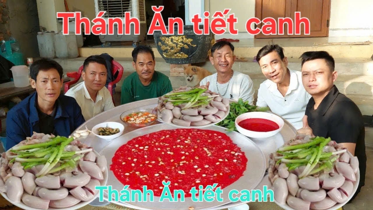 Món Sở Trường Của Anh Em. Tiết Canh Lòng Lợn Ăn Sáng | Nguyễn Ngọc Biển HN.