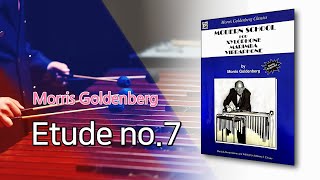 Etude No.7 From Modern School For Xylophone Marimba Vibraphone By Morris Goldenberg