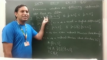 Suraj School, Rewari Sets, Class 11 CBSE Maths L6 Ex 1.3 Solutions by pavan Sir