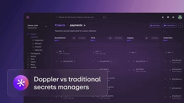Doppler vs traditional secrets managers
