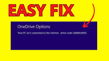How To Fix Error 0x800C0005