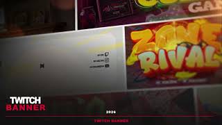 Animated Twitch Pack Design | Full Stream Overlay Showcase