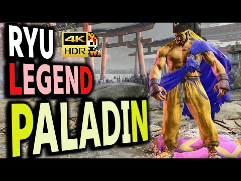 SF6: Paladin  Ryu Legend  VS JP | sf6 4K Street Fighter 6