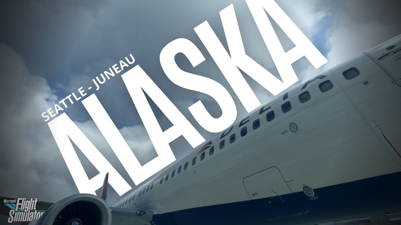Voo de Seattle para Juneau de 737800 Delta Airlines no Flight