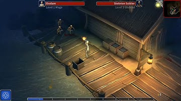 Old School RPG with Eternium Mage Hero Gameplay Part 1