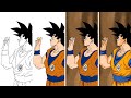 Evolution of Dragon Ball Saisen Manga Animation in 4K