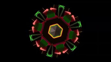 Mesmerizing Geometric Patterns Abstract Tunnel Neon Visual Effects VJ Loops