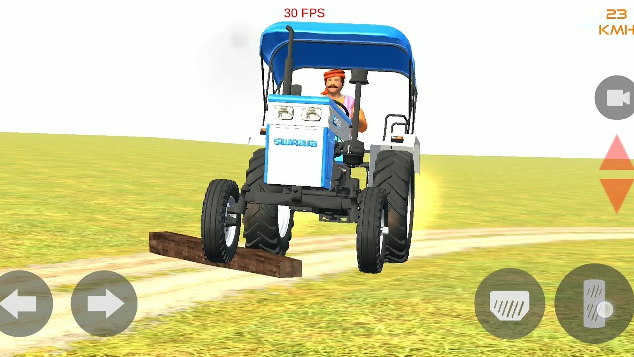 Indian tractor simulator farming tractor mission 🚜Offroad driver