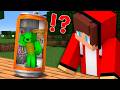 Mikey Built a Secret Base inside JJ's Can in Minecraft! Maizen