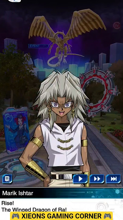 RISE - Wing Dragon Of Ra.- Marik Ishtar Unlock & RA Summon Animation #yugioh #duellinks what a face