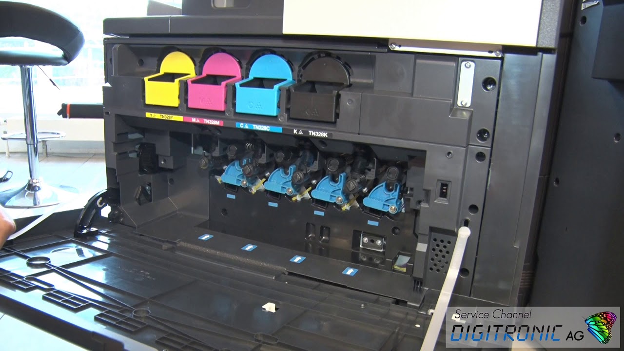 Konica Minolta Eagle Serie Bildtrommel ersetzten