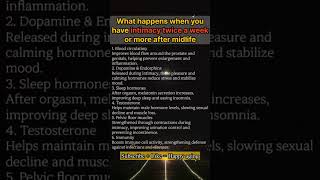 Unexpected results of intimacy after midlife｜Hormones｜Immunity｜Healthy aging