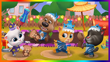 My Talking Tom Friends Happy Summer - Android Gameplay Walkthrough Part 1