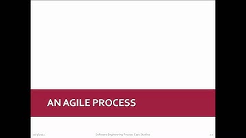 Lecture 4 - Software Engineering Process Examples and Case Studies