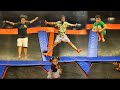 Vlog  trampoline park adel sami amira