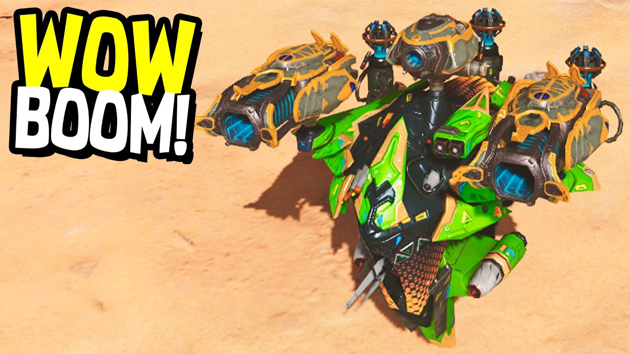 🟢 ¿Sirven las armas Royal Hippo y Liodari en un Samjok MK3? El experimento prohibido de War Robots.