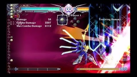 BlazBlue Centralfiction| How to destroy health with Nu 101!