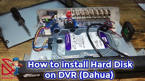 PAANO PUMILI, MAG-INSTALL AT MAG-CONFIGURE NG HARD DISK PARA SA DVR (DAHUA) | #dvr #dahuacctv #hdd