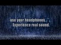 10d audio rain sound water sound raining use your headphones for better experience