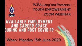 Youth Empowerment zoom WEBINAR MEETING // 15 June 2020 screenshot 1