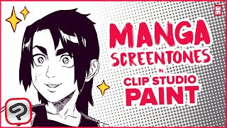 Screentone YOUR Manga like Pro Mangaka in CLIP STUDIO PAINT screenshot 4