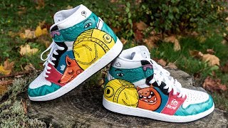 Custom Painted Jordans! - Using Angelus Leather Paint on Shoes! 