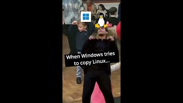 When WINDOWS copies LINUX... Again | MEME WARNING #software #linux #shorts #memes #technology #gnu
